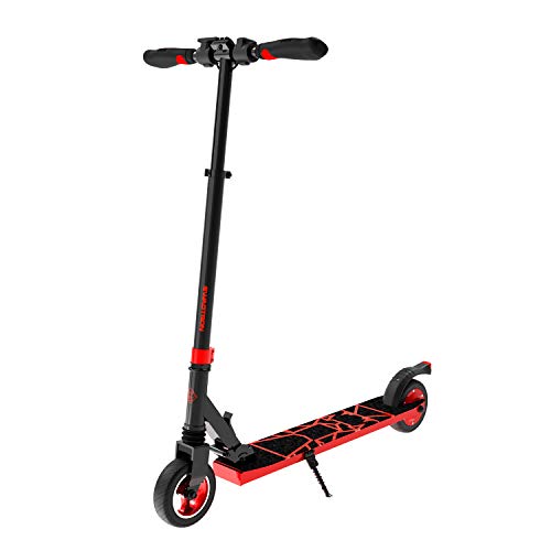 Swagtron SG-8 Electric Scooter for Kids & Teens, Red