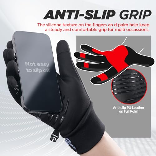 Winter Windproof Anti-Slip Touch Screen Scooter Gloves