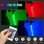 Waybelive LED Scooter Stem Light: 16 Colors, Waterproof