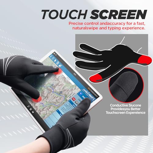 Winter Windproof Anti-Slip Touch Screen Scooter Gloves