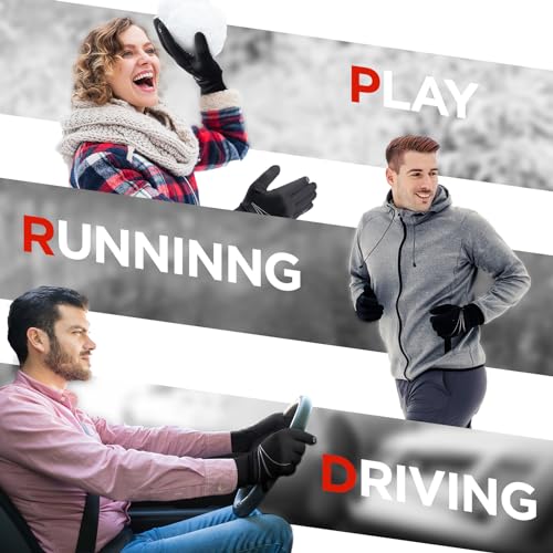 Winter Windproof Anti-Slip Touch Screen Scooter Gloves