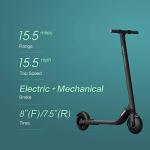 Segway Ninebot ES2 Electric Kick Scooter, Upgraded, Dark Grey