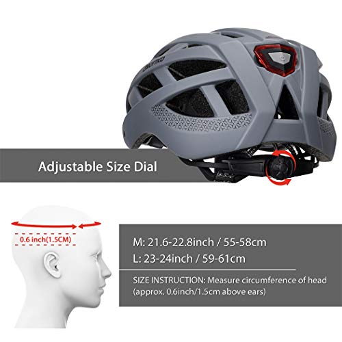 Lightweight Electric Scooter Helmet - Adjustable & Detachable Visor
