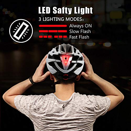 Basecamp Electric Scooter Helmet with Rear Light & Goggles
