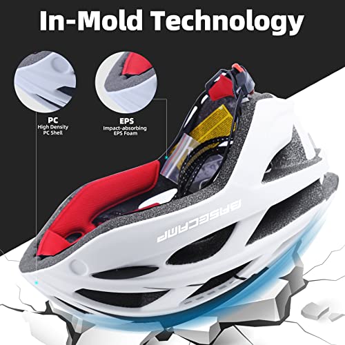 Basecamp Electric Scooter Helmet with Rear Light & Goggles