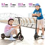 EVERCROSS EV06C Kids Electric Scooter, Foldable, 9.3 MPH