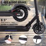 Folding Electric Scooter for Adults - 300W Motor, 8.5" Tires, 3 Speed, 19MPH