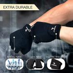 Snug Fit Exercise Gloves for Weight Lifting, Cycling