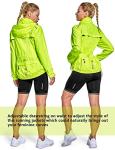 Women's Lightweight Windproof Bike Windbreaker with Hood - Size M
