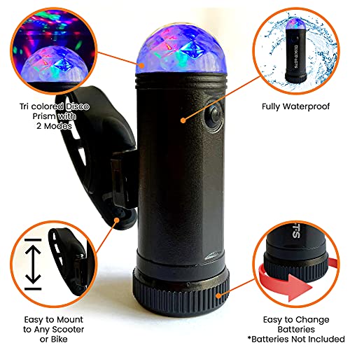 LED Disco Scooter Lights - Perfect Accessories for Night Riding