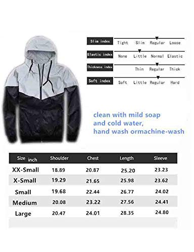 Reflective Cycling Jacket for Men, Asian XXL/US L, Grey