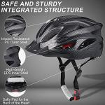 Zacro Lightweight Adult Bike Helmet - Pads&Visor Included