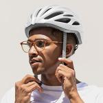 Silas Electric Scooter Helmet - Lightweight, Comfortable, Matte White