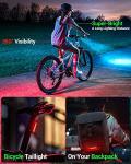 Victoper Bike Light Set: Super Bright USB Rechargeable