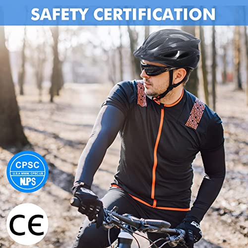 Zacro Lightweight Adult Bike Helmet - Pads&Visor Included