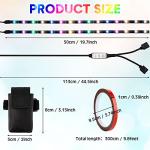 Electric Scooter Strip Lights - Colorful and Waterproof