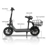 SEHOMY Electric Scooter: Portable, Lightweight, 15.5MPH Speed