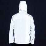 Mens Reflective Outdoor Jacket for Running, Cycling (XL)