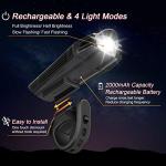 Ultra Bright USB Rechargeable Bike Light Set