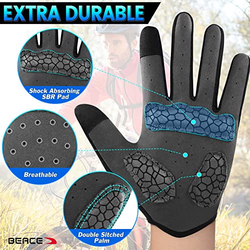 BEACE Cycling Gloves - Full Finger Electric Scooter