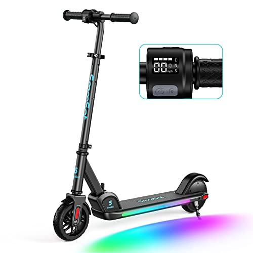 SmooSat PRO Electric Scooter: Interactive Rainbow Lights