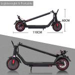 Folding Electric Scooter for Adults, 19 MPH, 19 Miles Range