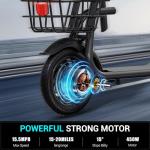 SEHOMY Electric Scooter: Portable, Lightweight, 15.5MPH Speed