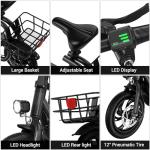 SEHOMY Electric Scooter: Portable, Lightweight, 15.5MPH Speed