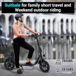 SEHOMY Electric Scooter: Portable, Lightweight, 15.5MPH Speed