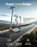 A6L MAX Electric Scooter - 31 Miles Range