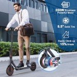 350W SP02 Electric Scooter - 30km/h Folding Commuter