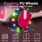 Kids' 3-Wheel Foldable Kick Scooter with Lights