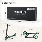 WAYPLUS Aquas Foldable Kick Scooter for All Ages