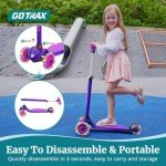Gotrax KS1 Kids Kick Scooter with LED Wheels