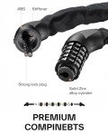 Sportneer Heavy Duty 5-Digit Bike Chain Lock
