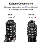 Heavy Duty 5-Digit Combination Electric Scooter Lock