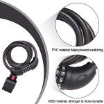 Heavy Duty 5-Digit Combination Electric Scooter Lock