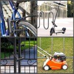 Sportneer Heavy Duty Bike U Lock with Cable