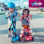 Hurtle Kids Kick Scooter with Foldable Seat - Purple