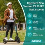 Gotrax XR Elite Max Electric Scooter - 20 Miles Range