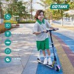 Gotrax GKS Lumios Kids Electric Scooter - Gray
