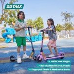 Gotrax GKS Lumios Kids Electric Scooter - Gray