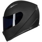 ILM Full Face Helmet with Neck Scarf & Visors