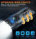 9500 Lumen Rechargeable Bike Light Set