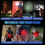 9500 Lumen Rechargeable Bike Light Set