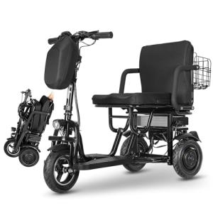 Lightweight Folding 3-Wheel Electric Scooter for Adults