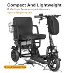 Lightweight Folding 3-Wheel Electric Scooter for Adults