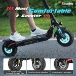 iScooter iX3 Electric Scooter with Off-Road Tires