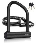Heavy-Duty U-Lock with Cable for Scooters