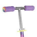 Ozbozz Tie Dye Folding Scooter with Light-Up Wheels